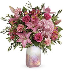 Blushing Gemstone Bouquet Cottage Florist Lakeland Fl 33813 Premium Flowers lakeland